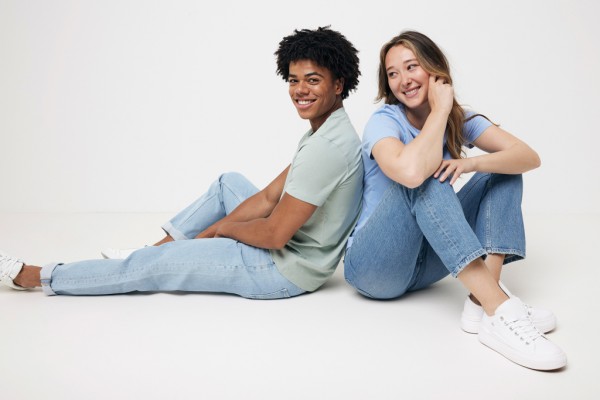 IQONIQ Bryce T-Shirt aus recycelter Baumwolle, sky blue XL