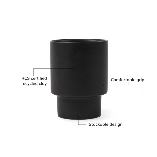 VINGA Nagano RCS Becher, schwarz