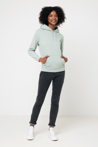 IQONIQ Jasper Hoodie aus recycelter Baumwolle, Iceberg green XXXL