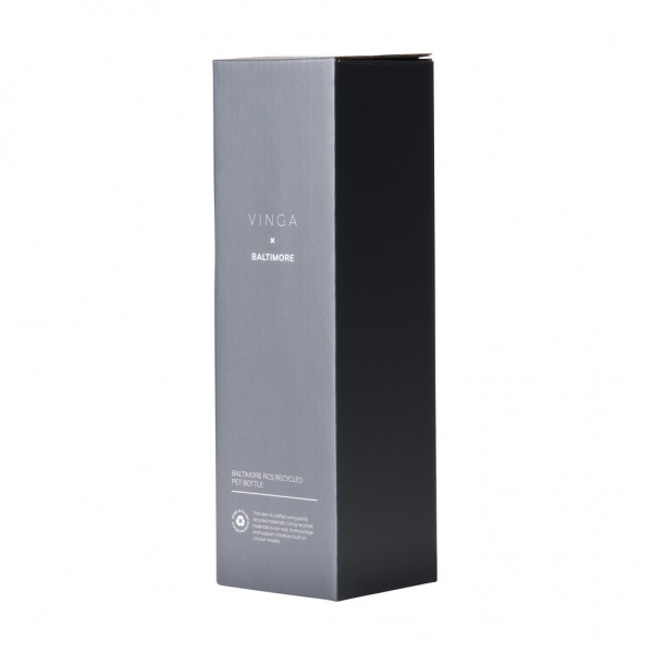 VINGA Baltimore RCS recyc. Edelstahlflasche 600ml, greige