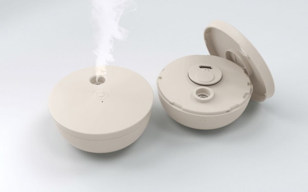 Breevia aufladbarer schwimmender Luftbefeuchter aus RCS rABS, beige