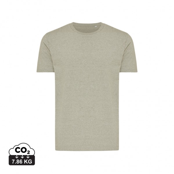 IQONIQ Brett T-Shirt aus recycelter Baumwolle, light heather green XL