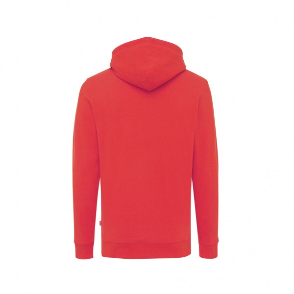 IQONIQ Jasper Hoodie aus recycelter Baumwolle, luscious red XXL