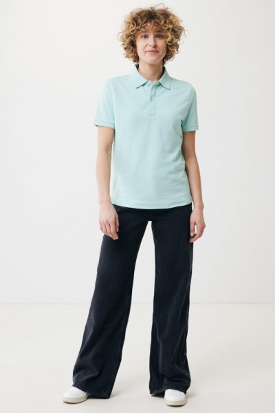 IQONIQ Yosemite Piqué-Poloshirt aus recycelter Baumwolle, crushed mint XS