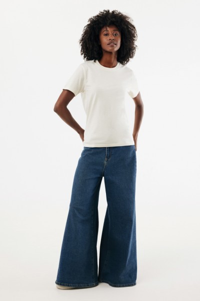 IQONIQ Nikko Heavyweight T-Shirt aus recycelter Baumwolle, natural raw XXS