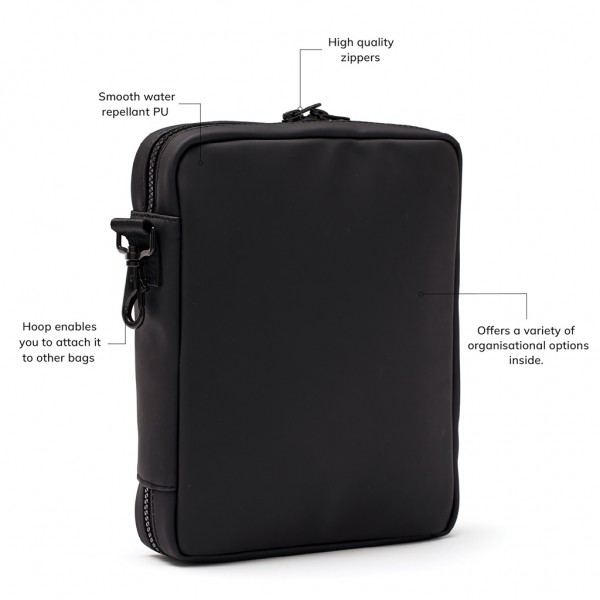 VINGA Baltimore Organizer, schwarz