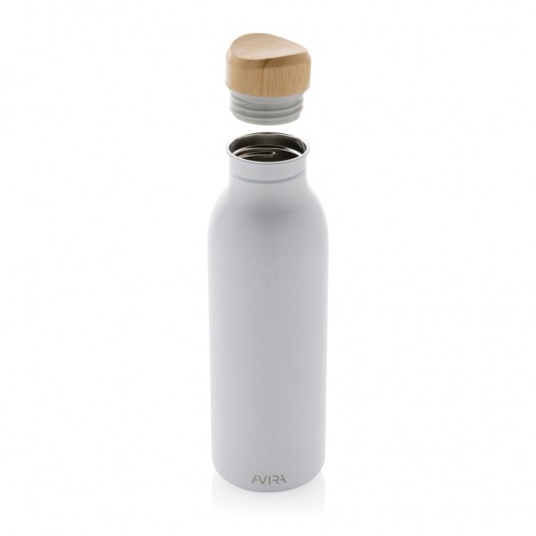 Avira Alcor 600ml Wasserflasche aus RCS rec. Stainless-Steel, weiß