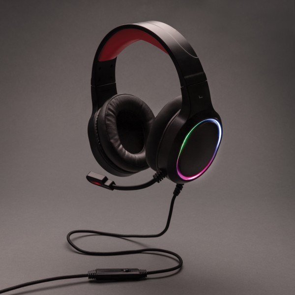 RGB Gaming Headset, schwarz