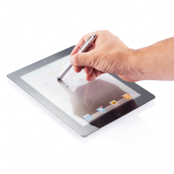 4 in 1 Stift, silber