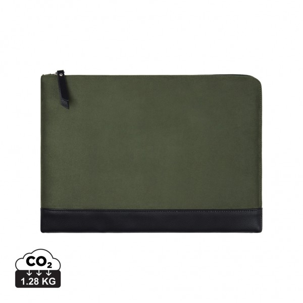 VINGA Marlow 14` Laptop Sleeve aus RCS recyceltem Polyester, grün