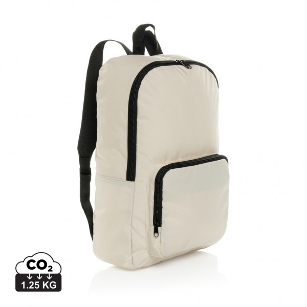 Dillon AWARE™ RPET faltbarer klassischer Rucksack, off white