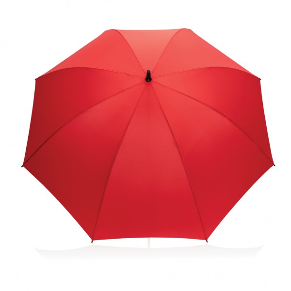 30` Impact AWARE™ RPET 190T Stormproof-Schirm, rot