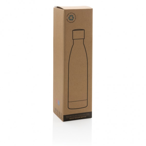 RCS recycelte Stainless Steel Solid Vakuum-Flasche, braun