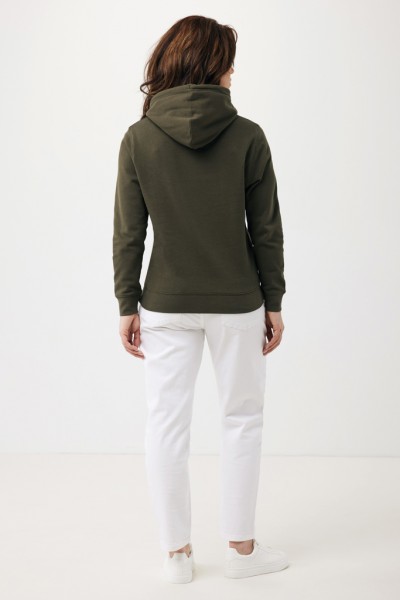 IQONIQ Rila Lightweight Hoodie aus recycelter Baumwolle, khaki XXL