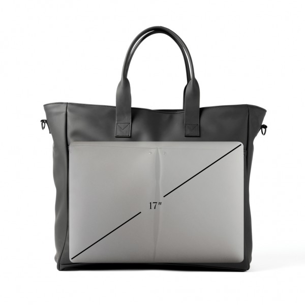 VINGA Baltimore Hybrid Office-Bag, schwarz