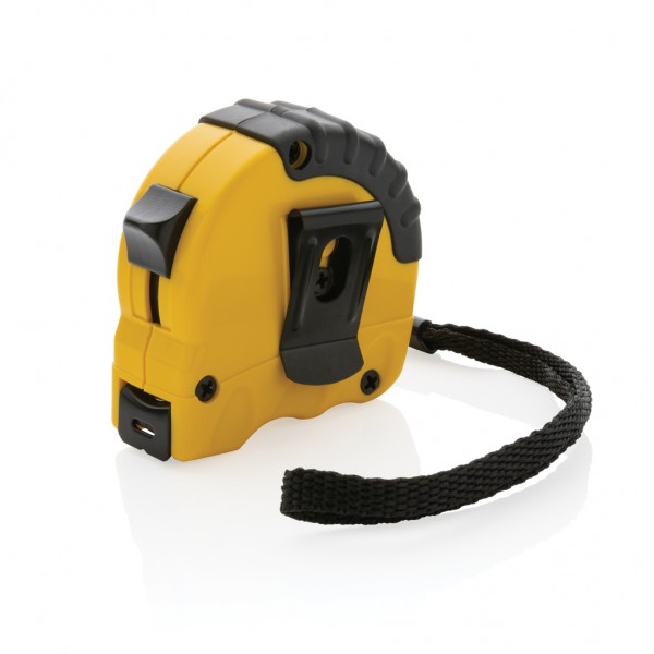 3m/16mm Maßband aus RCS recyceltem Kunststoff, gelb