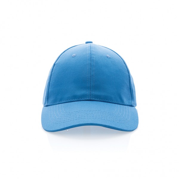Impact 6 Panel Kappe aus 280gr rCotton mit AWARE™ Tracer, tranquil blue