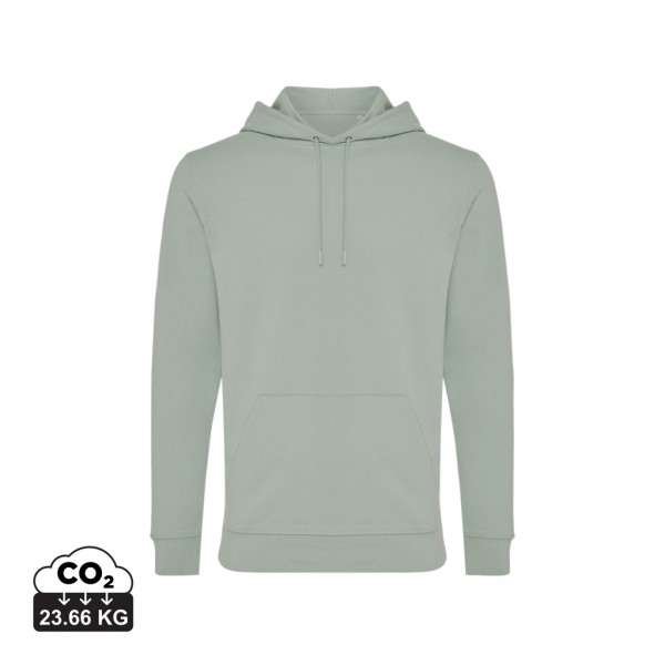 IQONIQ Jasper Hoodie aus recycelter Baumwolle, Iceberg green L
