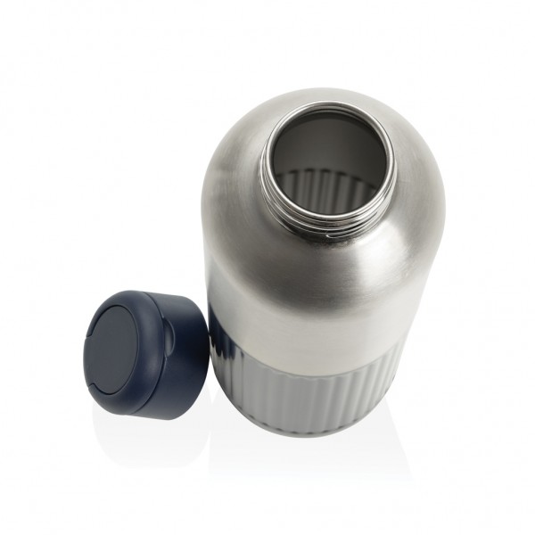 Ripple RCS R-Steel auslaufsichere Wasserflasche 750ml, navy blau