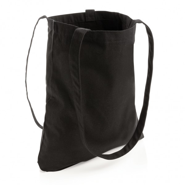 Impact Aware™ recycelte Baumwolltasche, schwarz