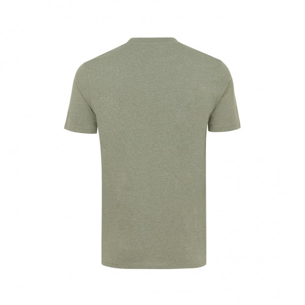 IQONIQ Manuel ungefärbtes T-Shirt aus recycelter Baumwolle, heather green XS