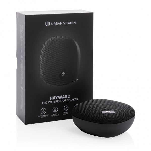 Urban Vitamin Hayward IPX7 Wireless Lautsprecher, schwarz