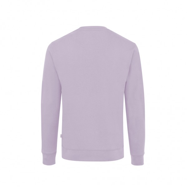IQONIQ Zion Rundhals-Sweater aus recycelter Baumwolle, lavender S