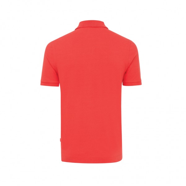 IQONIQ Yosemite Piqué-Poloshirt aus recycelter Baumwolle, luscious red M