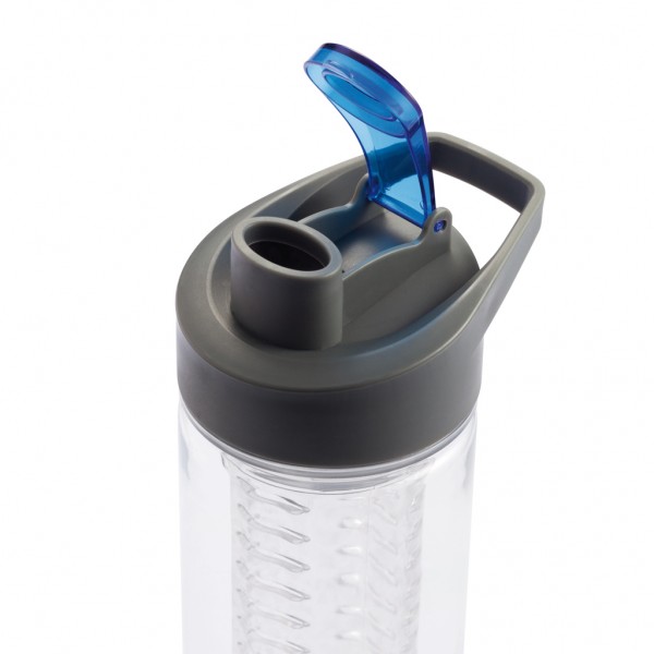 Wasserflasche mit Aromafach, blau