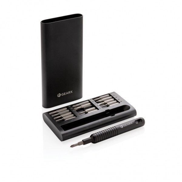 Gear X 31-in-1 Präzisions-Schraubendreher-Satz, schwarz