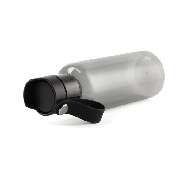 VINGA Balti 600ml Flasche aus RCS recyceltem PET, schwarz