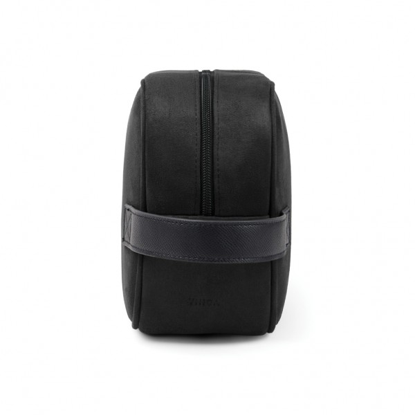 VINGA Marlow Kosmetiktasche aus RCS recyceltem Polyester, schwarz