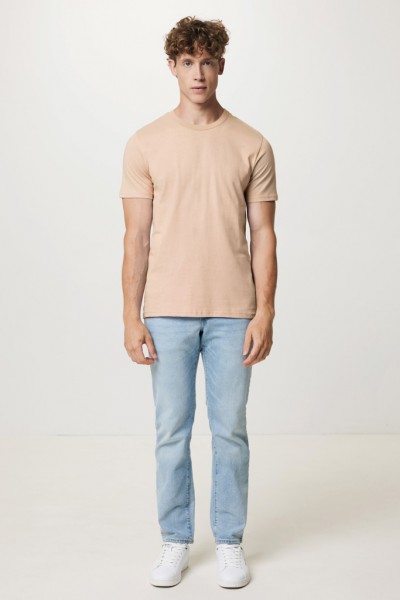 IQONIQ Brett T-Shirt aus recycelter Baumwolle, peach nectar XXS