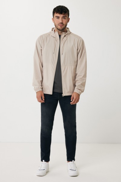 IQONIQ Logan Lightweight Jacke aus recyceltem Polyester, beige XS