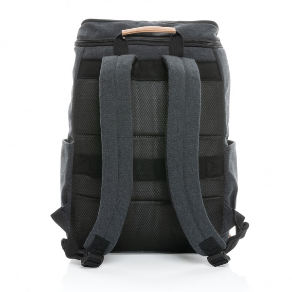 Impact AWARE™ 16 oz. r recyceltem canvas 15` Laptop-Rucksack, schwarz