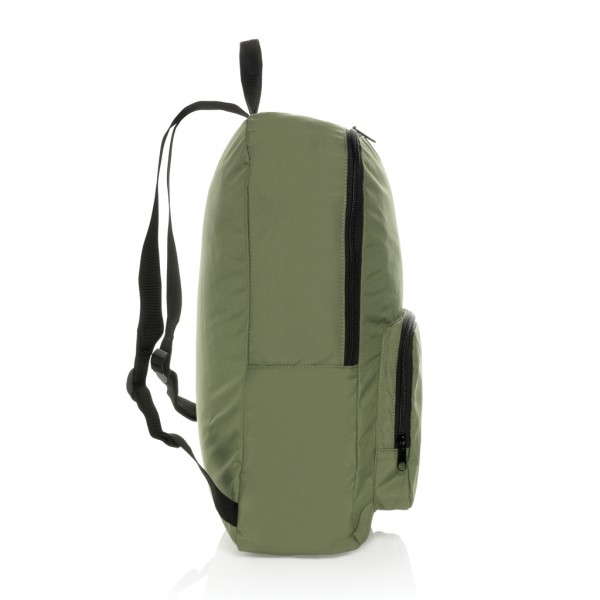 Dillon AWARE™ RPET faltbarer klassischer Rucksack, grün