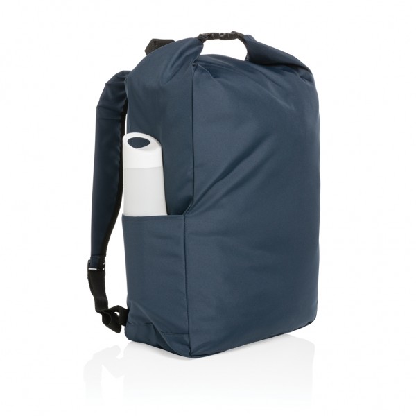 Impact AWARE™ RPET Basic Rolltop-Rucksack, navy blau