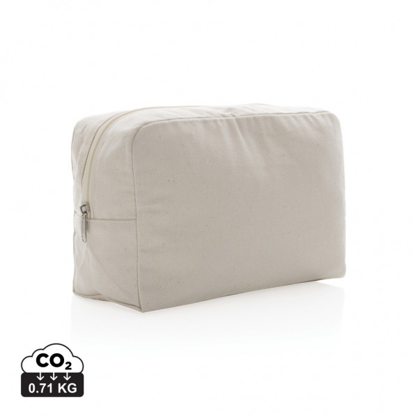 Impact Aware™ 285g/m² Kosmetiktasche aus ungefärbtem Canvas, off white