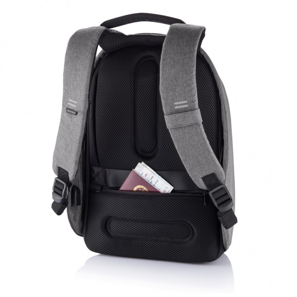 Bobby Hero XL Anti-Diebstahl-Rucksack, grau