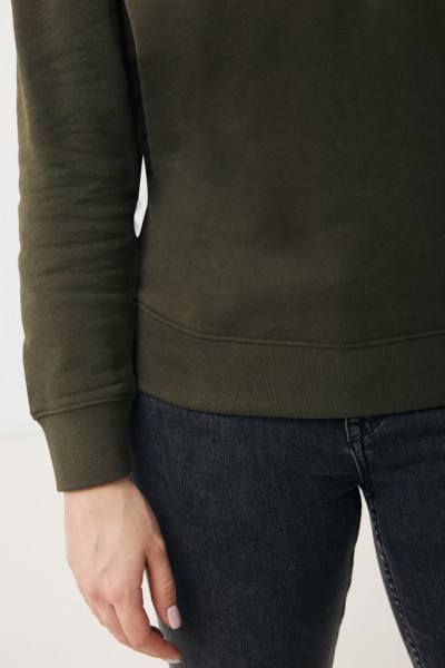 IQONIQ Etosha Lightweight Sweater aus recycelter Baumwolle, khaki L