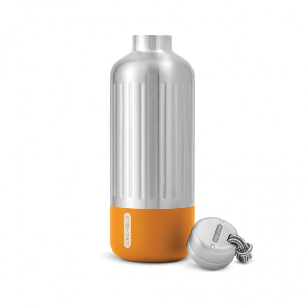 Black+Blum Explorer isolierte Wasserflasche groß, 850ml, orange