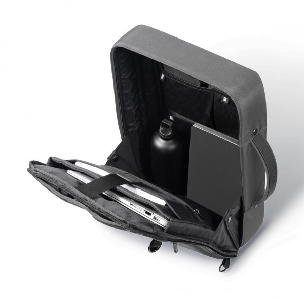 Bobby Bizz 2.0 Anti-Diebstahl Rucksack & Aktentasche, grau