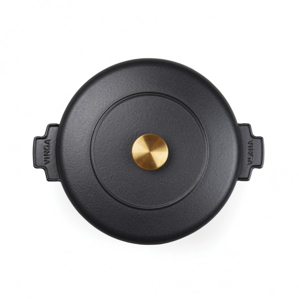 VINGA Monte Heritage Kokotte 5,5 L, schwarz