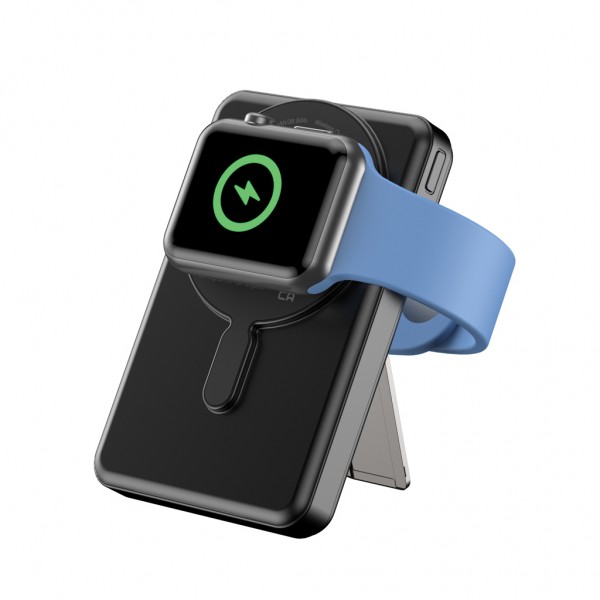 Urban Vitamin Delano 5-in-1 10.000mAh 20W PD magn. Powerbank, schwarz