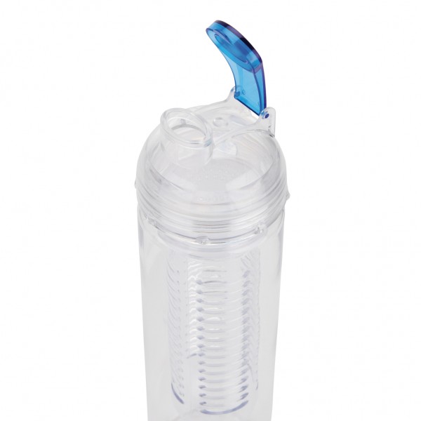 Wasserflasche mit Aromafach, blau