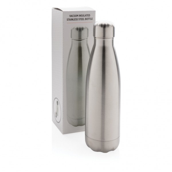 Vakuumisolierte Stainless Steel Flasche, silber
