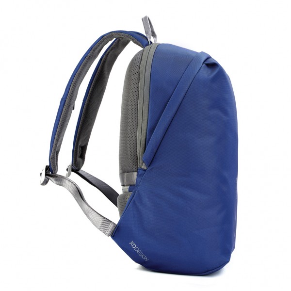 Bobby Soft, Anti-Diebstahl-Rucksack, blau