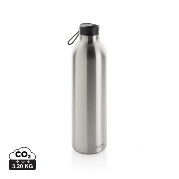 Avira Avior RCS recycelte Stainless-Steel Flasche 1L, silber