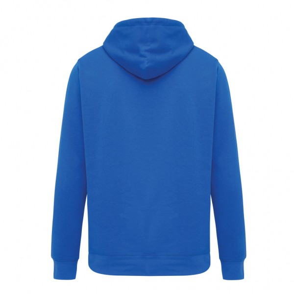 IQONIQ Rila Lightweight Hoodie aus recycelter Baumwolle, Königsblau XXL