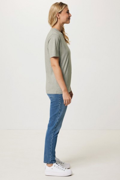 IQONIQ Sierra Lightweight T-Shirt aus recycelter Baumwolle, light heather green XL